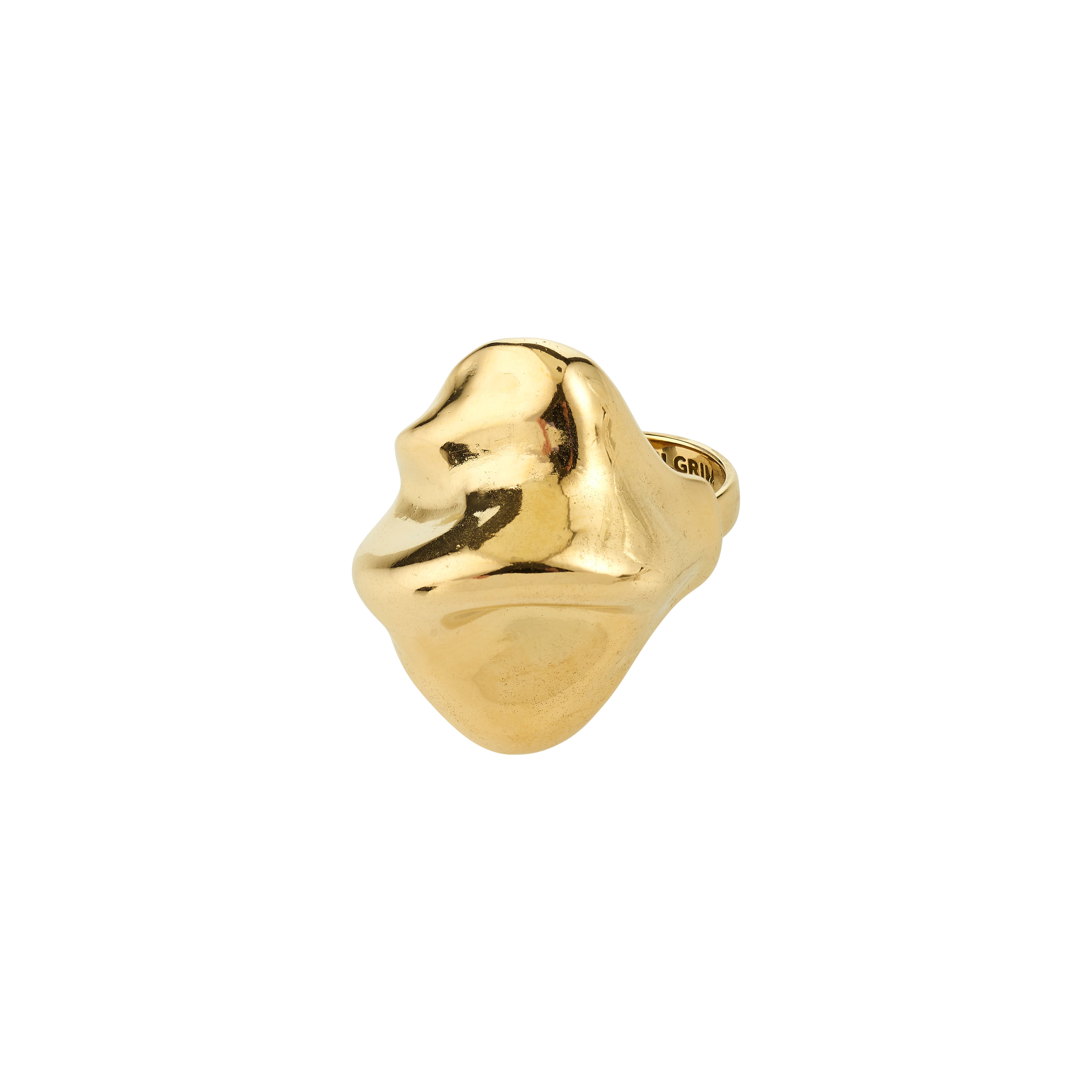 Pilgrim JOHNNIE ring guldbelagt