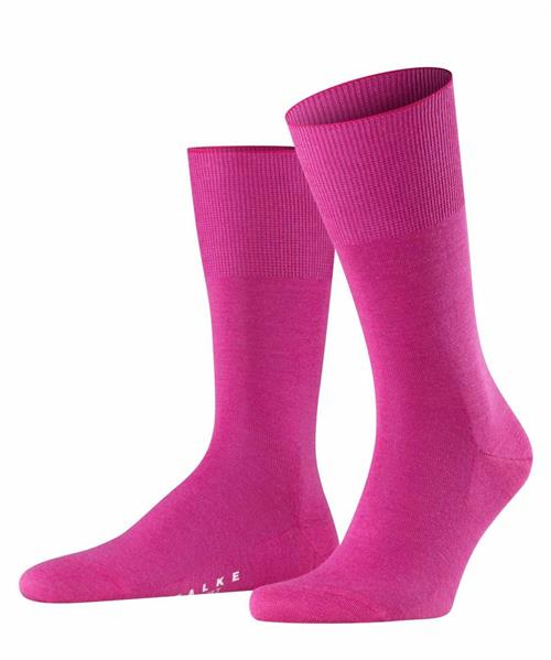 FALKE Sokker  mørk pink / hvid