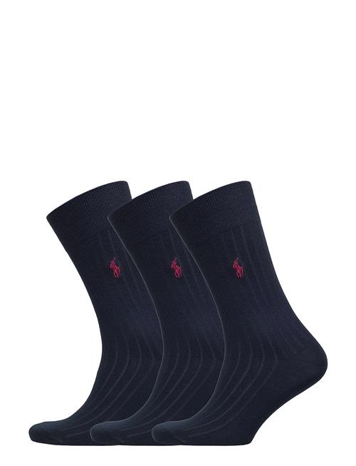 Polo Ralph Lauren | Ribbed Crew Sock 3-Pack | 39-42