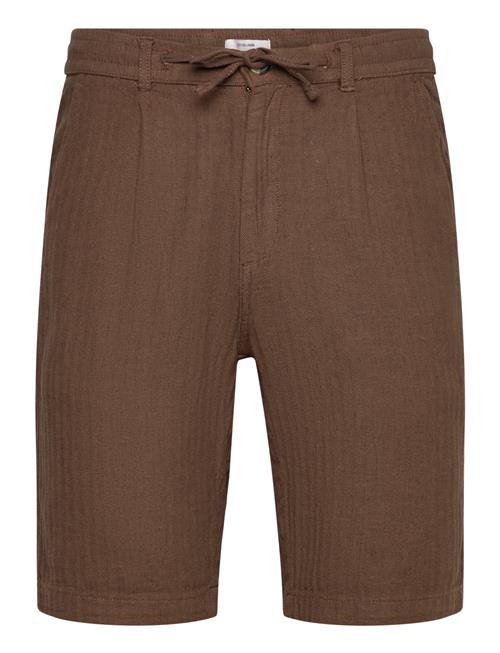 Lindbergh | Linen Blend Herringbone Short | M