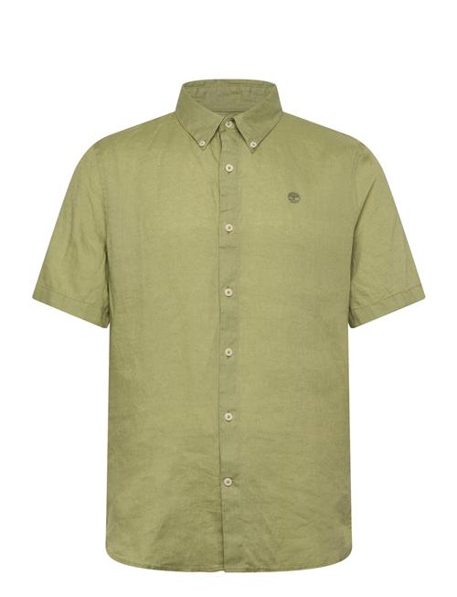 Timberland | Mill Brook Linen Short Sleeve Shirt Sage | L