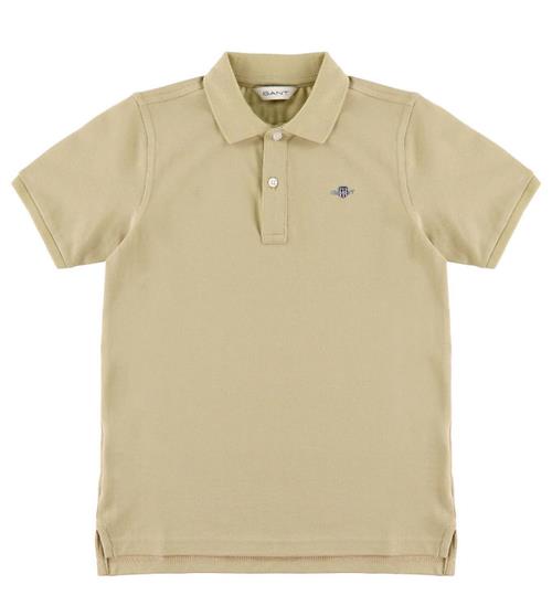 GANT Polo - Shield - Oat Beige