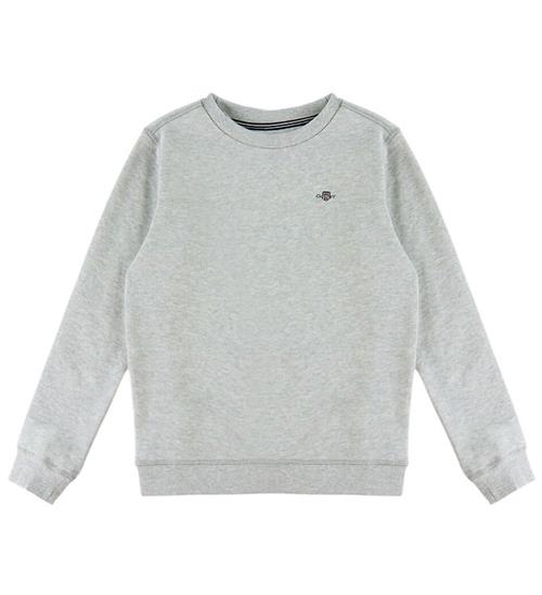GANT Sweatshirt - Gråmeleret