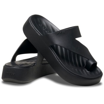 Crocs Getaway Platform Toe Loop Sort US W11 (EU 42-43) Dame