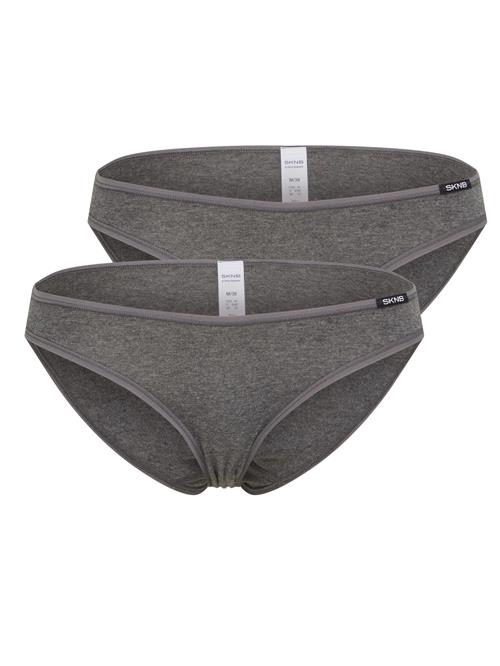 Skiny Slip  grå-meleret