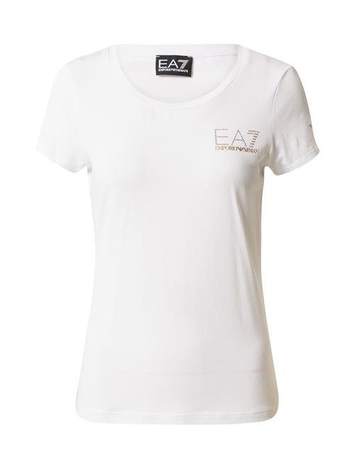 EA7 Emporio Armani Bluser & t-shirts  guld / hvid