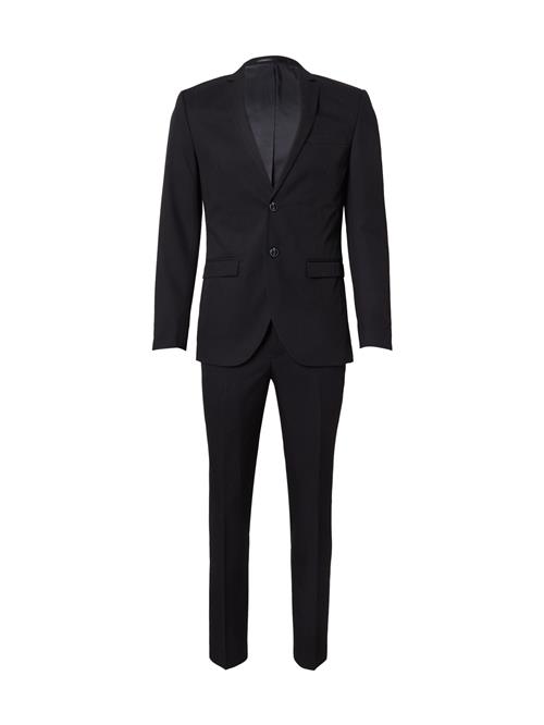 Jack & Jones Premium Jakkesæt 'JJFranco'  sort