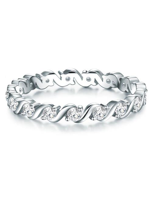 Trilani Ring  sølv / transparent