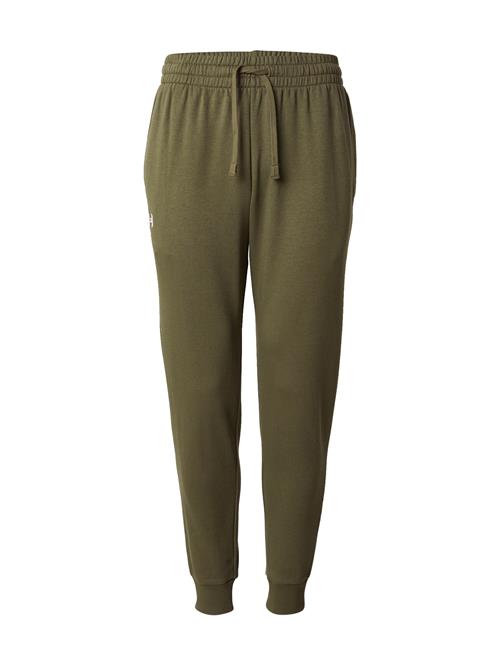 UNDER ARMOUR Sportsbukser  khaki / hvid