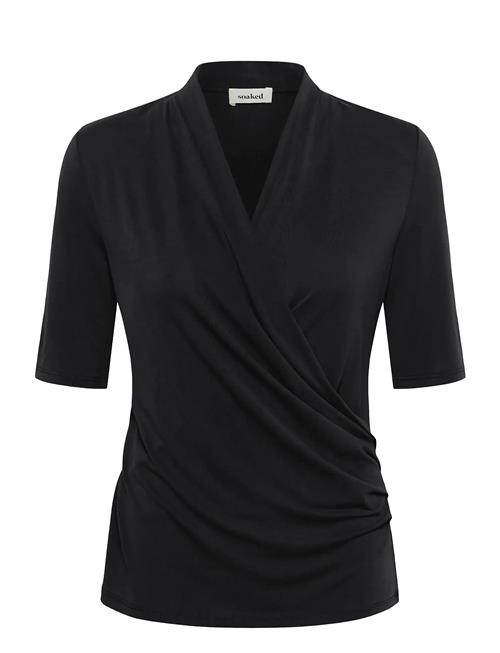 Soaked | Slcolumbine Wrap Blouse Ss | M