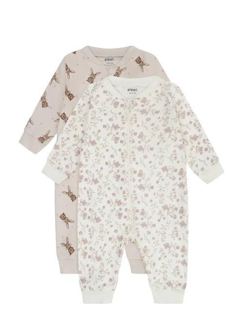 Pippi | Nightsuit -Zipper (2-Pack) | 98