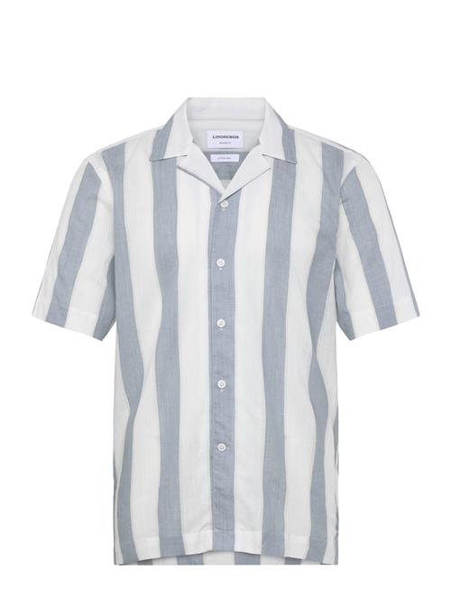 Lindbergh | Striped Linen/Cotton Shirt S/S | XL