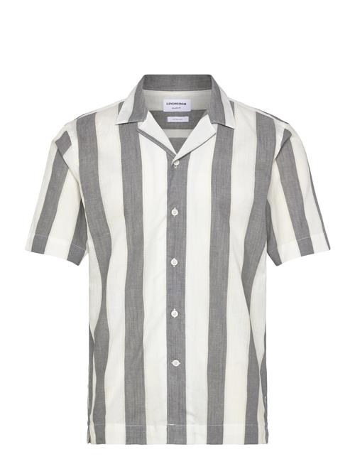 Lindbergh | Striped Linen/Cotton Shirt S/S | M