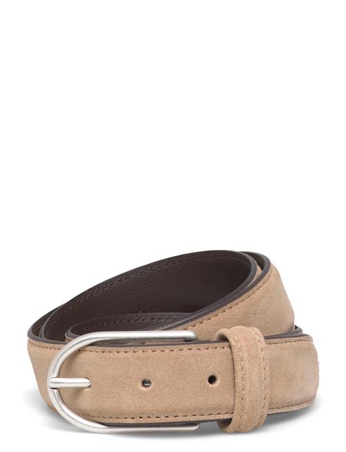 Anderson's | Suede Belt Sand  - 3Cm | 100
