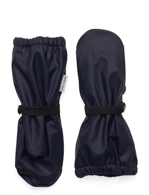 mikk-line | Pu Rain Mittens W. Fleece | 98/104