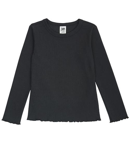 Jam Generation Bluse - Rib - Sort