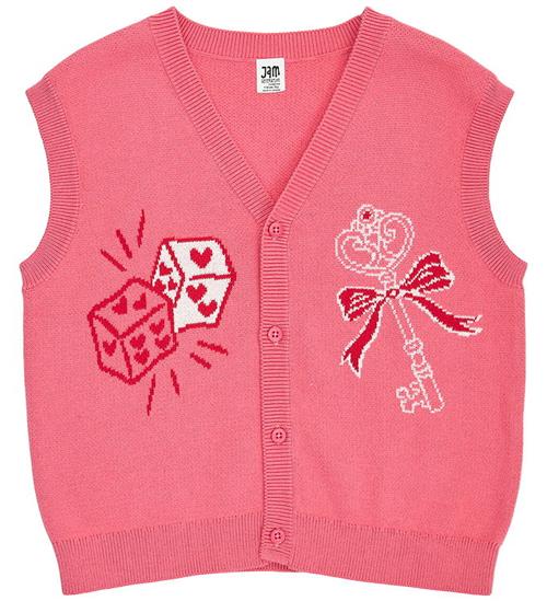Jam Generation Vest - Strik - Rose