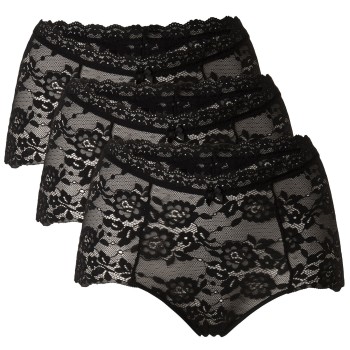 Missya Trusser 3P Lace Maxi Flerfarvet-2 Medium Dame