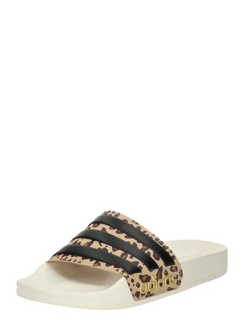 ADIDAS PERFORMANCE Pantoletter 'Adilette Shower'  beige / brun / guld / sort / hvid