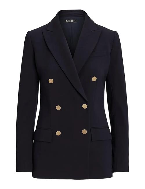 Lauren Ralph Lauren | Double-Breasted Wool Crepe Blazer | 40