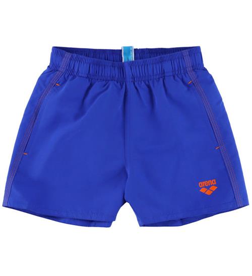 Arena Badeshorts - Neon Blue/Team Orange