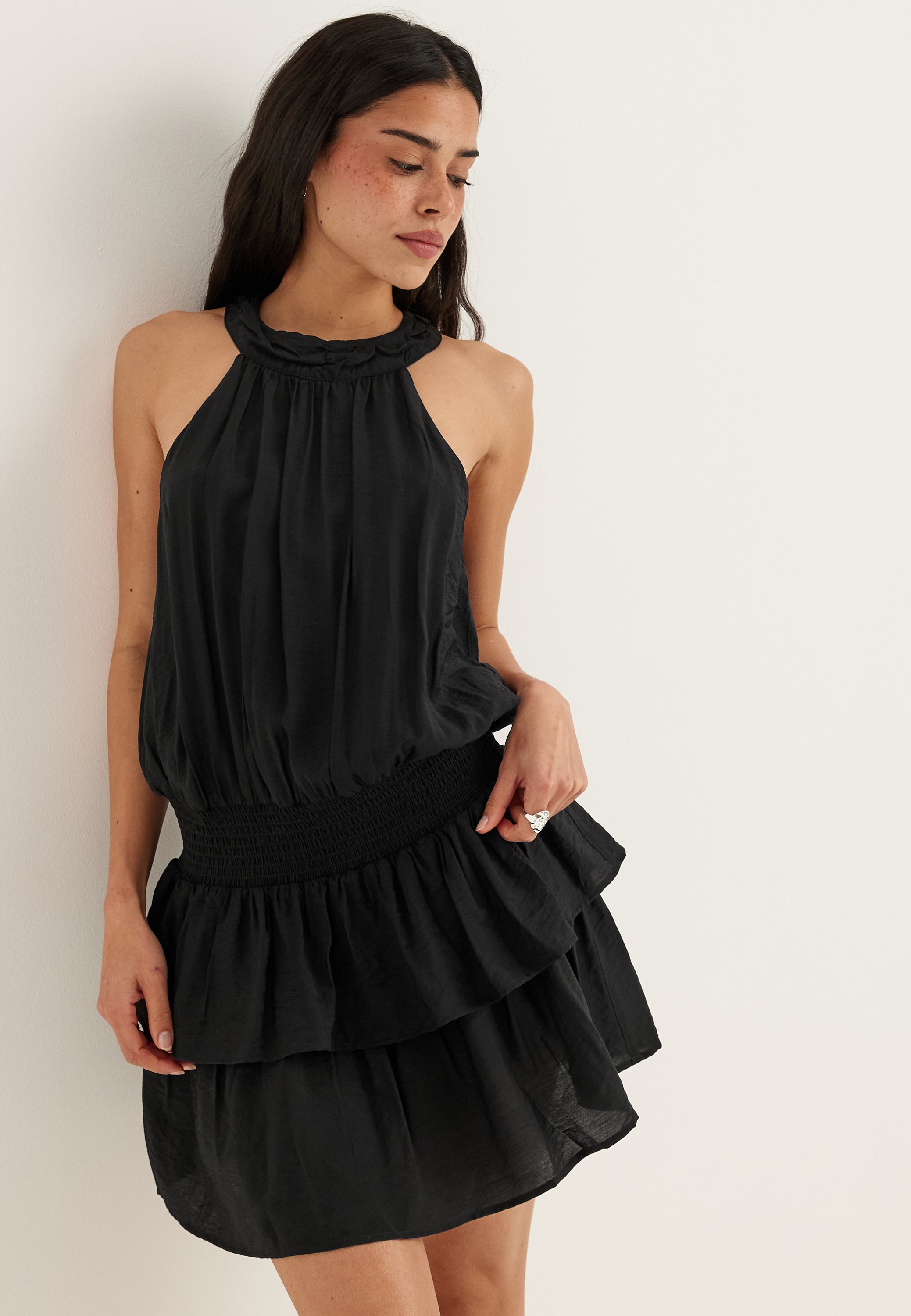 BUBBLEROOM Halter Neck Dress