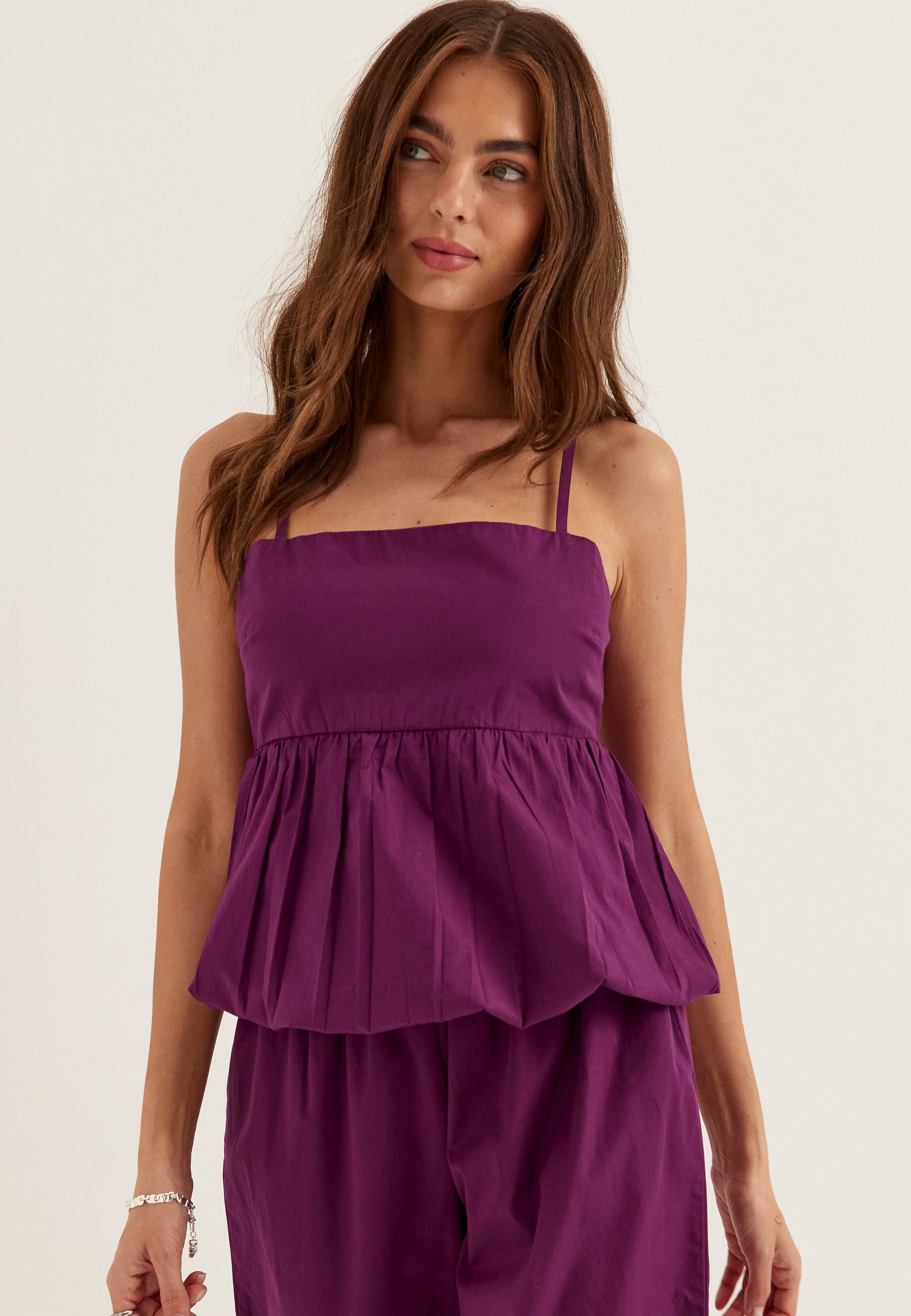 BUBBLEROOM Cotton Singlet