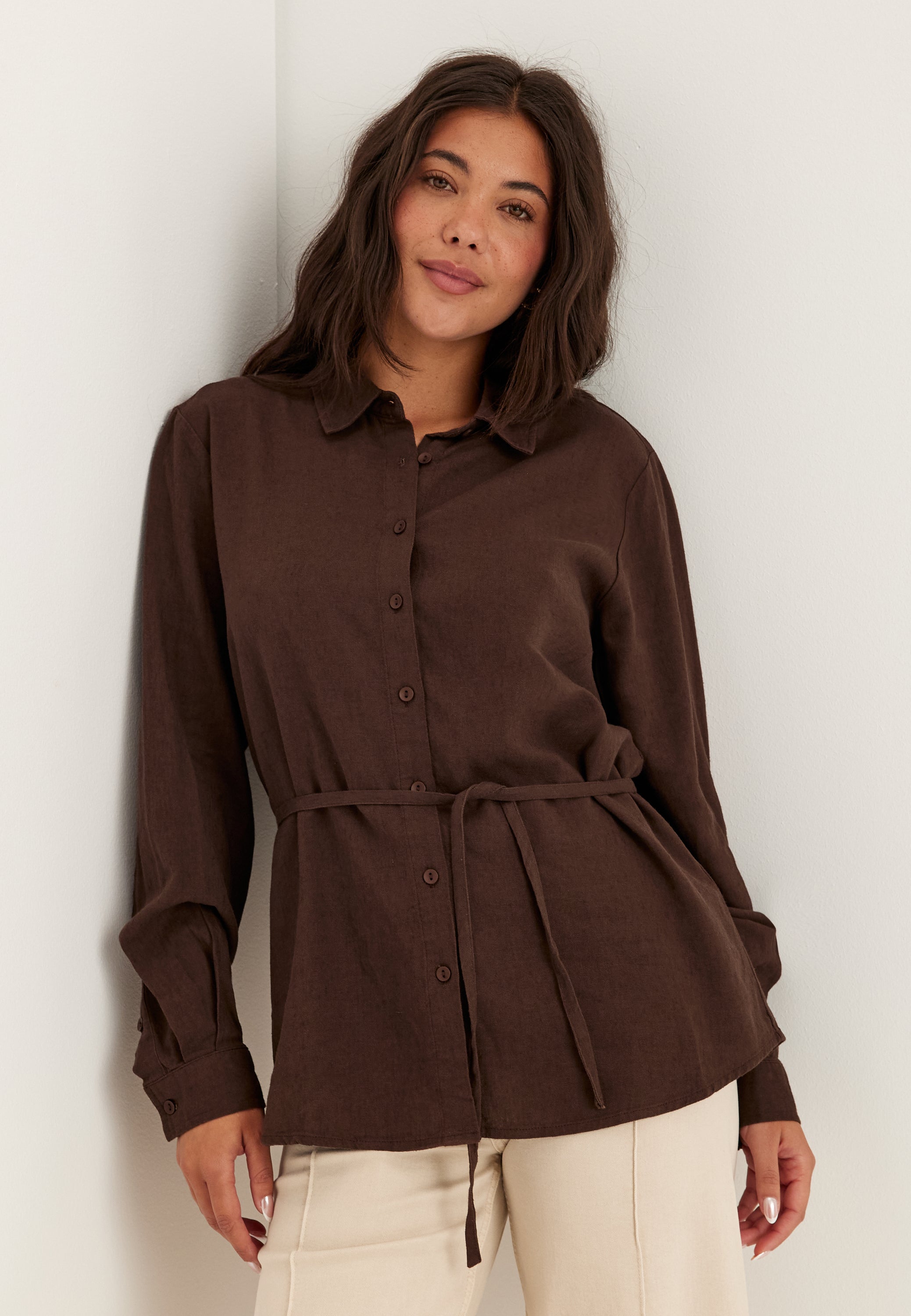 BUBBLEROOM Linen Shirt