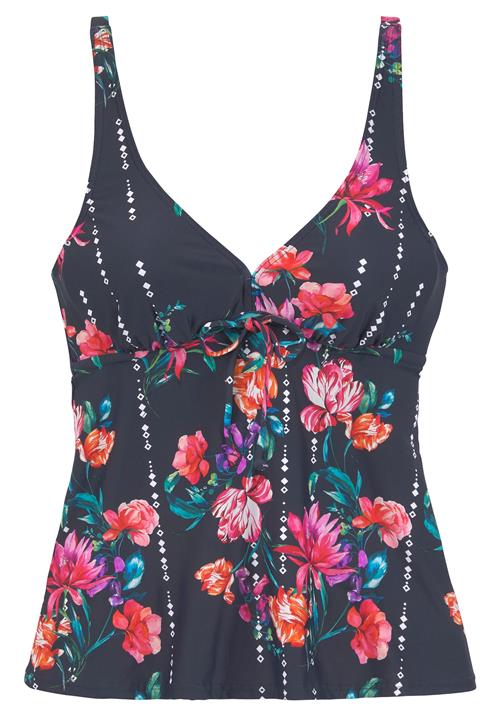 SUNSEEKER Tankini-overdel 'Sunseeker'  mørkeblå / pink