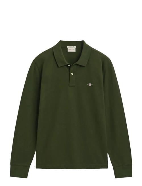 Se GANT | Long Sleeve Polo Shirt | S hos Booztlet