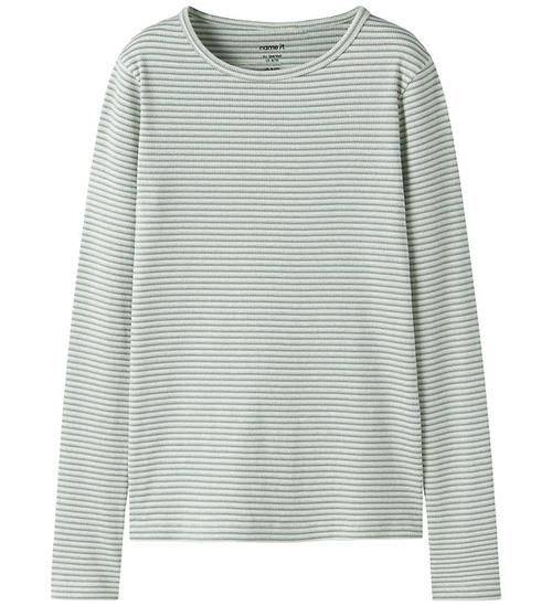 Name It Bluse - NkfKommaku - Green Milieu