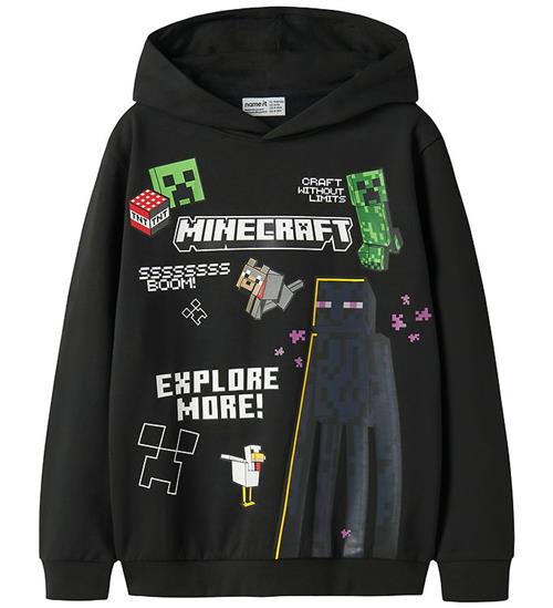 Name It Sweatshirt - NkmJu - Noos - Minecraft - Black
