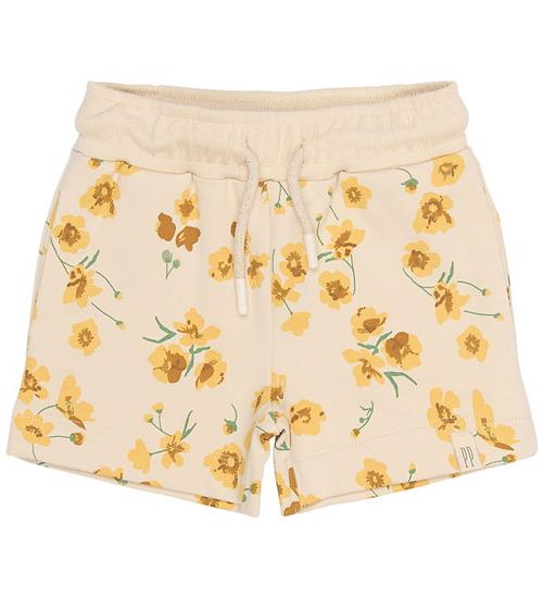 Petit Piao Sweatshorts - PpEydra - Fog Buttercup AOP