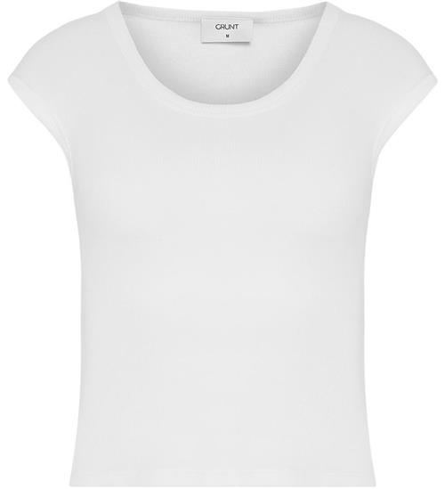 Se Grunt Top - GrNarielle - Rib - White hos KidsWorld