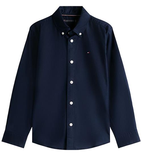 Tommy Hilfiger Skjorte - Oxford - Dark Blue