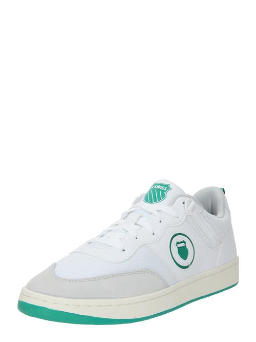 K-SWISS Sneaker low 'Varsity'  lysegrå / smaragd / hvid