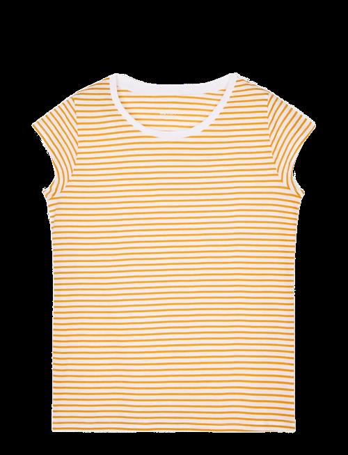 Mads Nørgaard | Organic Jersey Stripe Teasy Tee Fav | XL