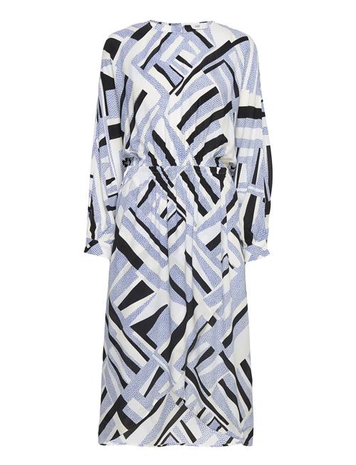 Closed | Gathered Dress Galaxy Blue | XS