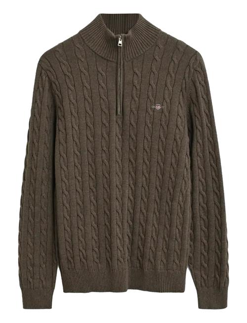 Gant | Cable Knit Half-Zip Sweater | XL
