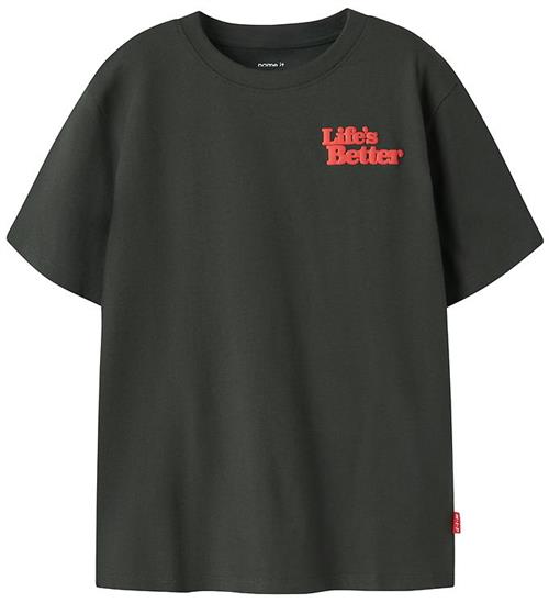 Name it T-shirt - NkmkRillo - Peat