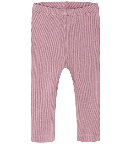Name It Leggings - Rib - Noos - NbnKab - Lilas