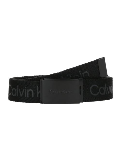 Calvin Klein Jeans Bælte  grå / sort