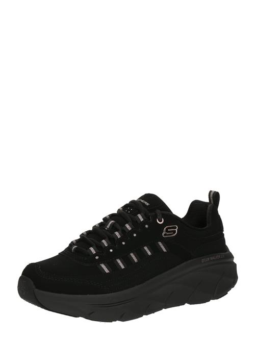 Se SKECHERS Sneaker low 'D'LUX WALKER 2.0'  sort / sølv hos About You