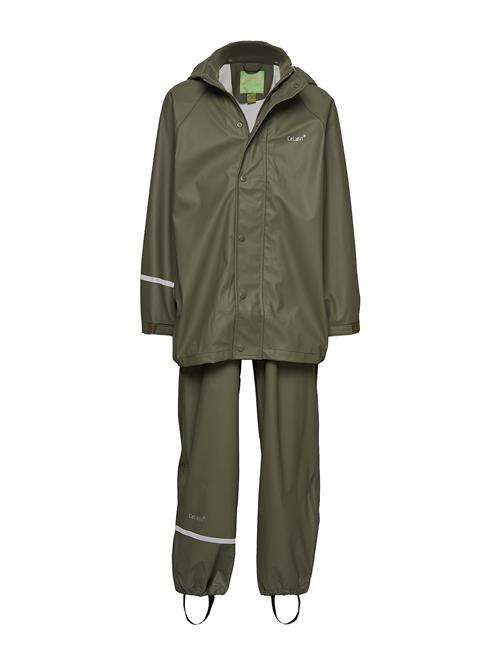 CeLaVi | Basic Rainwear Set -Solid Pu | 128-134