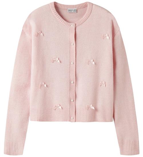 Name it Cardigan - Strik - NkfKarin - Lotus m. Sløjfer