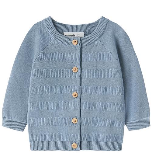 Name It Cardigan - Strik - NbmKop - Ashley Blue