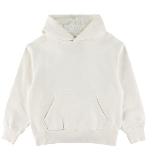 Grunt Hættetrøje - GrFenja - Off White m. Print
