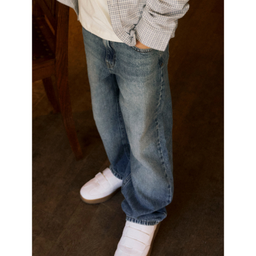 NAME IT Jeans Ryan Straight Vintage Medium Blue Denim