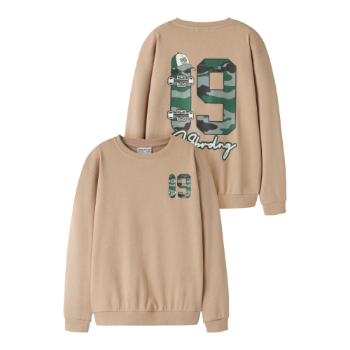 NAME IT Sweatshirt Vasha Sesame 19