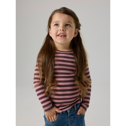 NAME IT Bluse Banio French Roast Lilas
